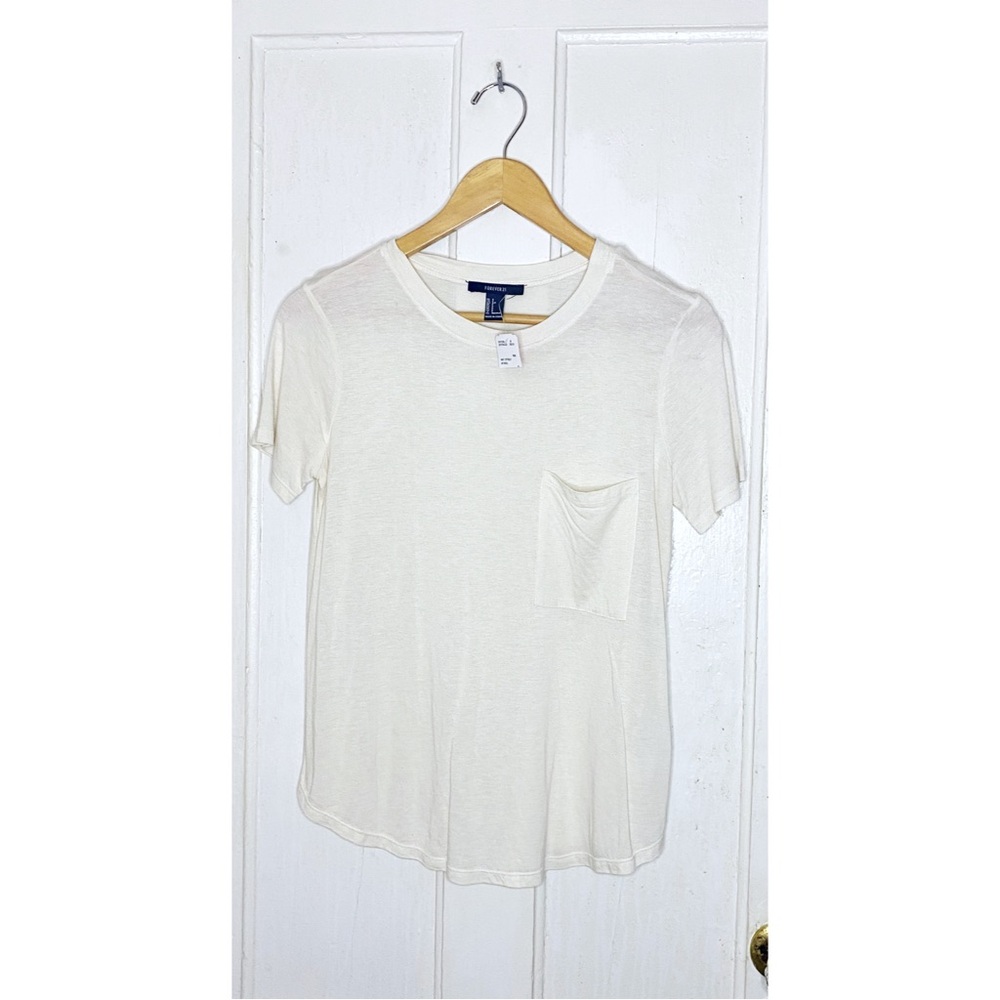 Forever 21 size S : oatmeal cream off white lightweight casual everyday knit top